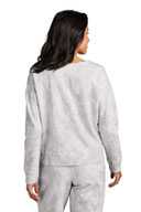 Port & Co ®  Ladies Beach Wash ®  Cloud Tie-Dye V-Neck Sweatshirt LPC140V