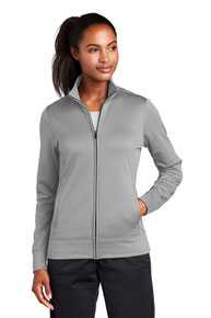Sport-Tek ®  Ladies Sport-Wick ®  Fleece Full-Zip Jacket.  LST241