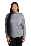 Sport-Tek  ®  Ladies PosiCharge  ®  Tri-Blend Wicking 1/4-Zip Pullover. LST407