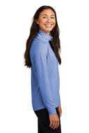 Sport-Tek  ®  Ladies PosiCharge  ®  Tri-Blend Wicking 1/4-Zip Pullover. LST407
