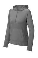 Sport-Tek ®  Ladies Sport-Wick ®  Stretch 1/2-Zip Hoodie LST856