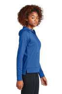 Sport-Tek ®  Ladies Sport-Wick ®  Stretch 1/2-Zip Hoodie LST856