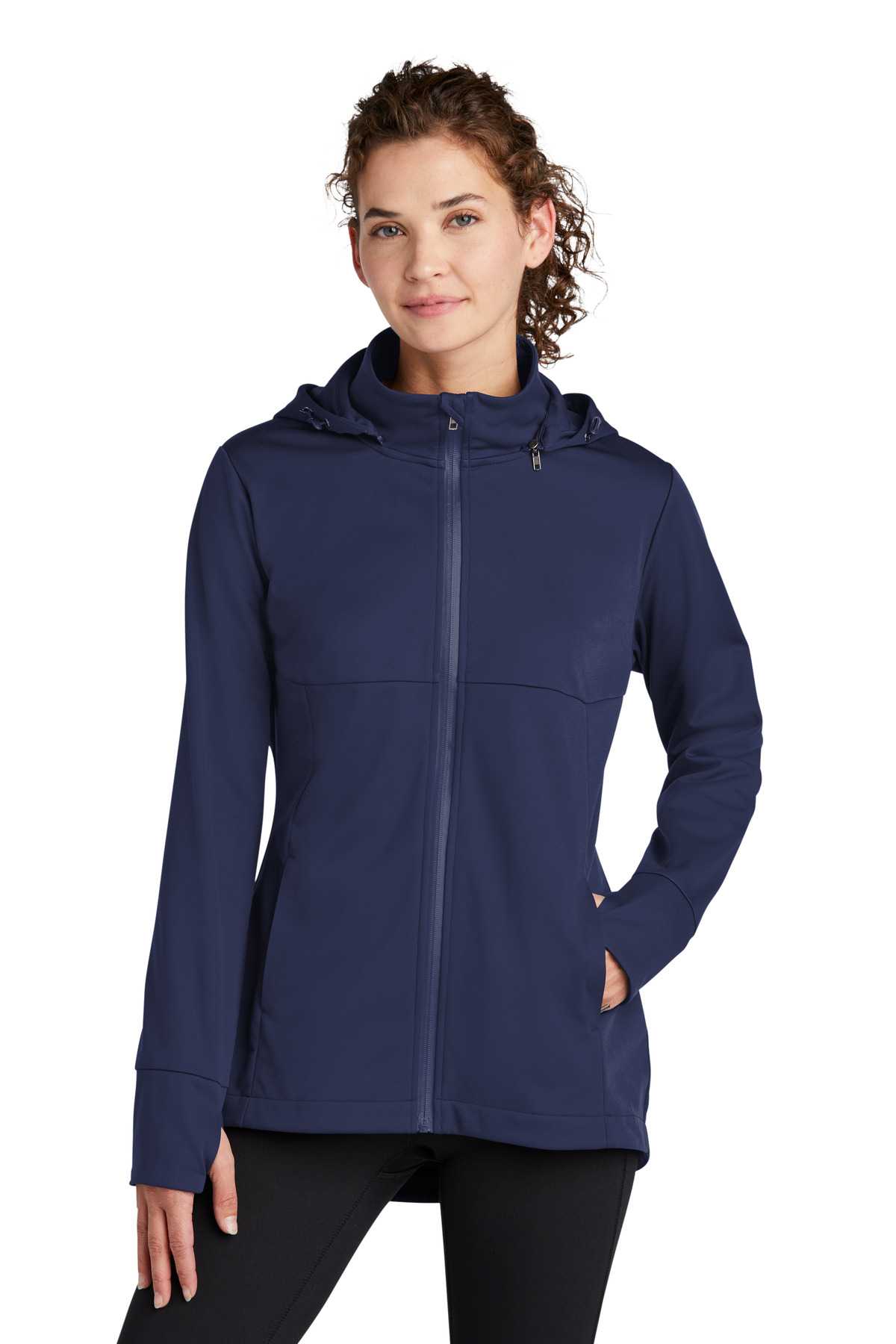 Sport-Tek ®  Ladies Hooded Soft Shell Jacket LST980