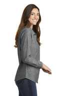 Port Authority Ladies Slub Chambray Shirt. LW380