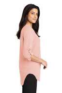 Port Authority Ladies 3/4-Sleeve Tunic Blouse. LW701
