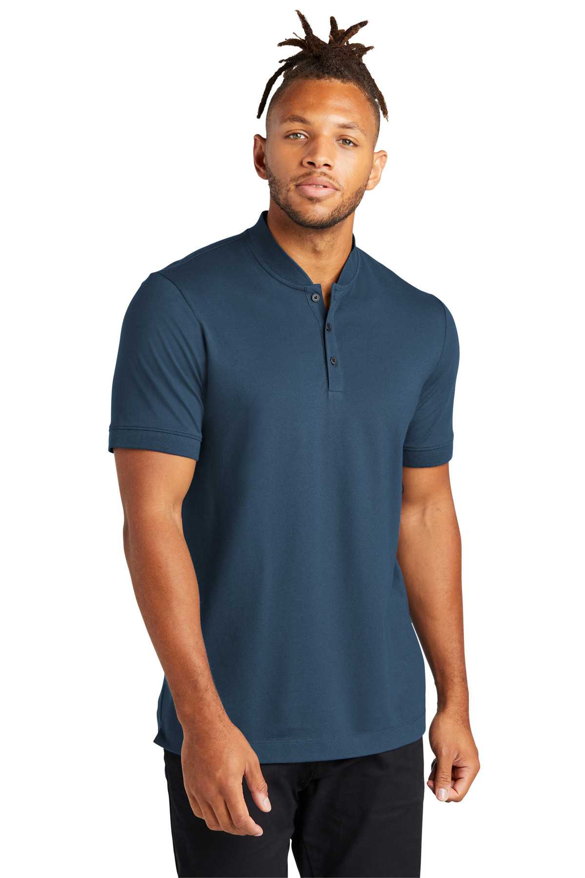 Mercer+Mettle ™  Stretch Pique Henley MM1008