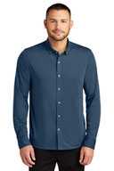 Mercer+Mettle ™  Stretch Jersey Long Sleeve Shirt MM1018
