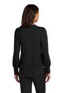 Mercer+Mettle ®  Women's Stretch Jersey Long Sleeve Blouson Top MM1019