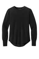 Mercer+Mettle ®  Women's Stretch Jersey Long Sleeve Blouson Top MM1019