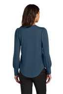 Mercer+Mettle ®  Women's Stretch Jersey Long Sleeve Blouson Top MM1019