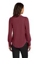 Mercer+Mettle ®  Women's Stretch Jersey Long Sleeve Blouson Top MM1019