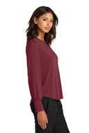 Mercer+Mettle ®  Women's Stretch Jersey Long Sleeve Blouson Top MM1019