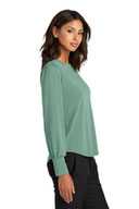Mercer+Mettle ®  Women's Stretch Jersey Long Sleeve Blouson Top MM1019