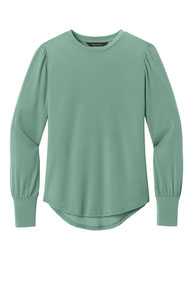 Mercer+Mettle ®  Women's Stretch Jersey Long Sleeve Blouson Top MM1019