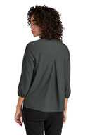 Mercer+Mettle ™  Women's Stretch Crepe 3/4-Sleeve Blouse MM2011