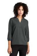 Mercer+Mettle ™  Women's Stretch Crepe 3/4-Sleeve Blouse MM2011