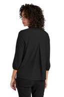 Mercer+Mettle ™  Women's Stretch Crepe 3/4-Sleeve Blouse MM2011