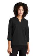 Mercer+Mettle ™  Women's Stretch Crepe 3/4-Sleeve Blouse MM2011