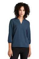 Mercer+Mettle ™  Women's Stretch Crepe 3/4-Sleeve Blouse MM2011