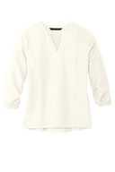 Mercer+Mettle ™  Women's Stretch Crepe 3/4-Sleeve Blouse MM2011