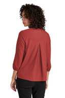 Mercer+Mettle ™  Women's Stretch Crepe 3/4-Sleeve Blouse MM2011