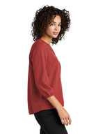 Mercer+Mettle ™  Women's Stretch Crepe 3/4-Sleeve Blouse MM2011