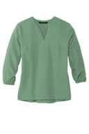 Mercer+Mettle ™  Women's Stretch Crepe 3/4-Sleeve Blouse MM2011