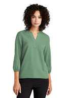 Mercer+Mettle ™  Women's Stretch Crepe 3/4-Sleeve Blouse MM2011