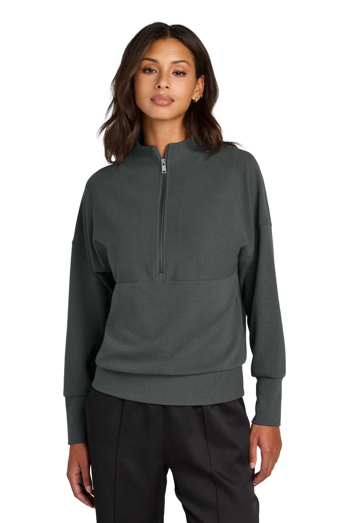 Mercer+Mettle ®  Women's Linear Texture 1/4-Zip MM3041