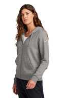 Nike Ladies Club Fleece Sleeve Swoosh Full-Zip Hoodie NKFD9890