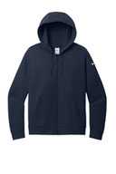 Nike Ladies Club Fleece Sleeve Swoosh Full-Zip Hoodie NKFD9890