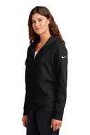 Nike Ladies Club Fleece Sleeve Swoosh Full-Zip Hoodie NKFD9890