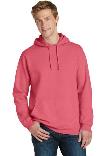 Port & Co ®  Pigment-Dyed Pullover Hooded Sweatshirt. PC098H
