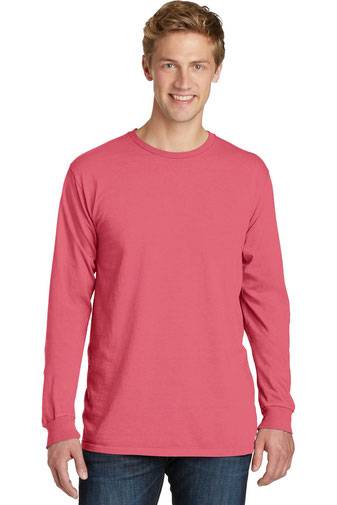 Port & Co ®  Pigment-Dyed Long Sleeve Tee. PC099LS