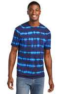 Port & Co ®  Allover Stripe Tie-Dye Tee PC142