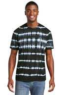Port & Co ®  Allover Stripe Tie-Dye Tee PC142