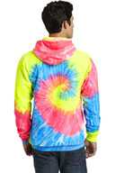 Port & Co ®  Tie-Dye Pullover Hooded Sweatshirt. PC146