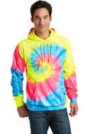 Port & Co ®  Tie-Dye Pullover Hooded Sweatshirt. PC146