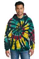 Port & Co ®  Tie-Dye Pullover Hooded Sweatshirt. PC146