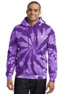 Port & Co ®  Tie-Dye Pullover Hooded Sweatshirt. PC146