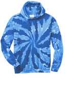 Port & Co ®  Tie-Dye Pullover Hooded Sweatshirt. PC146