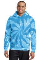 Port & Co ®  Tie-Dye Pullover Hooded Sweatshirt. PC146