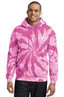 Port & Co ®  Tie-Dye Pullover Hooded Sweatshirt. PC146