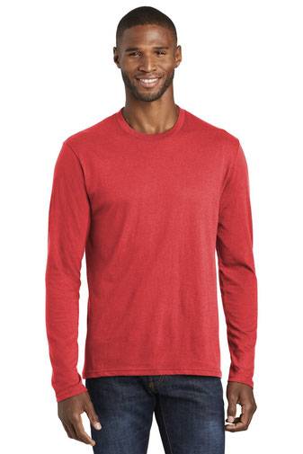 Port & Company  ®  Long Sleeve Fan Favorite  ™  Blend Tee. PC455LS
