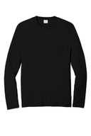 Port & Co  ®  Long Sleeve Fan Favorite  ™  Blend Tee. PC455LS