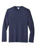 Port & Co  ®  Long Sleeve Fan Favorite  ™  Blend Tee. PC455LS