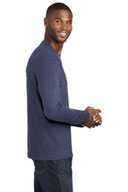 Port & Co  ®  Long Sleeve Fan Favorite  ™  Blend Tee. PC455LS