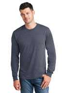 Port & Co® T-Shirt - Men's Long Sleeve Core Cotton Tee PC54LS