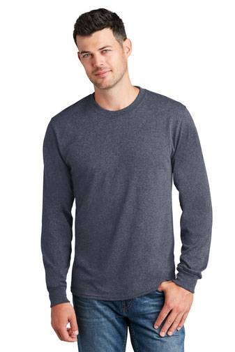 Port & Company® T-Shirt - Men's Long Sleeve Core Cotton Tee PC54LS