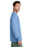 Port & Co® T-Shirt - Men's Long Sleeve Core Cotton Tee PC54LS